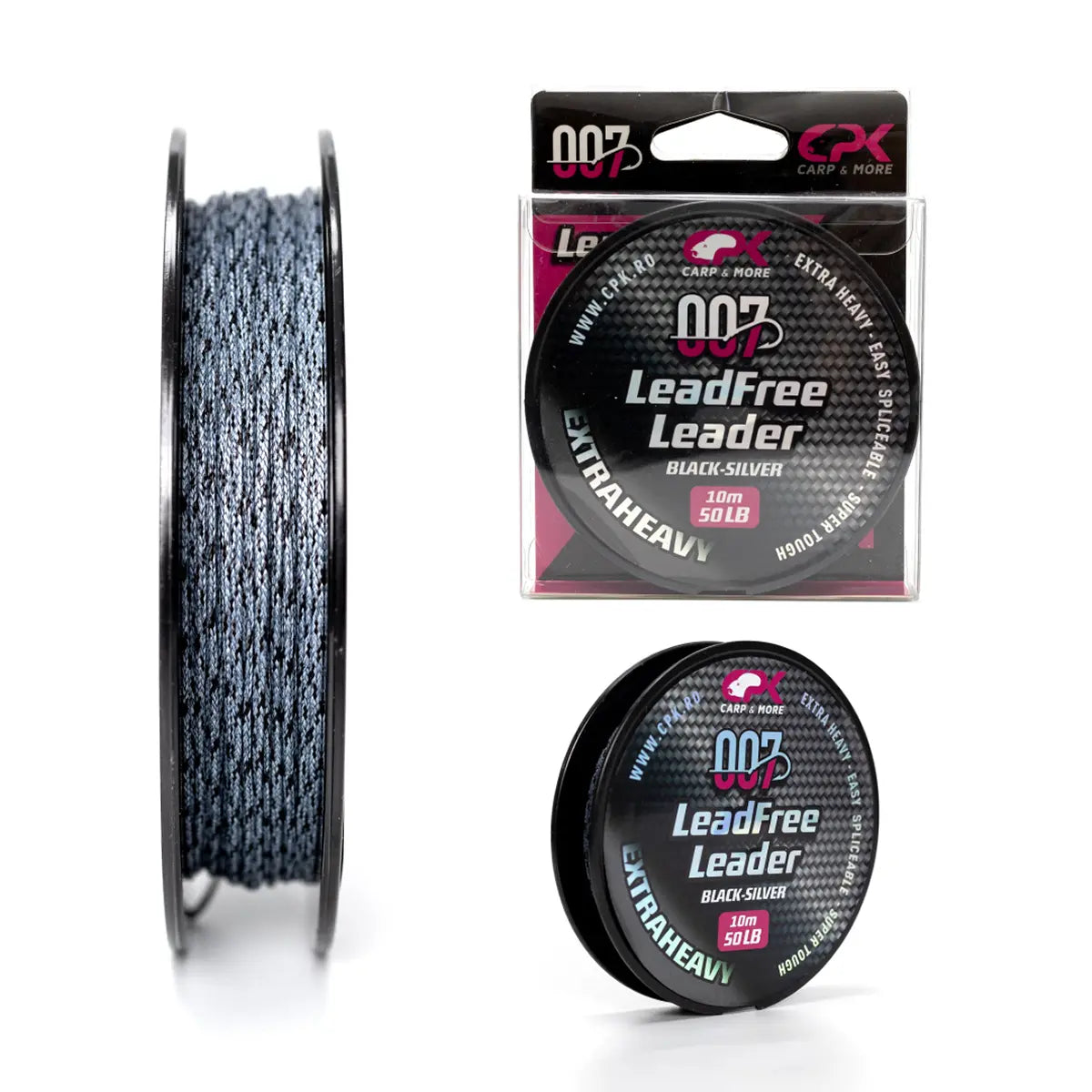 007 CPK LEAD FREE LEADER 50LB BLACK SILVER