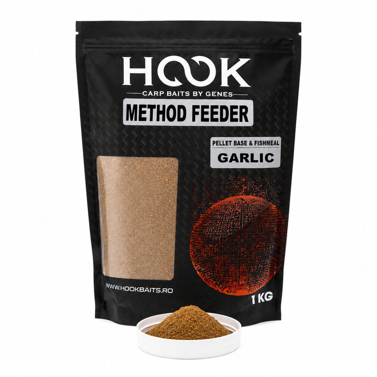 GROUNDBAIT FM 1KG GARLIC