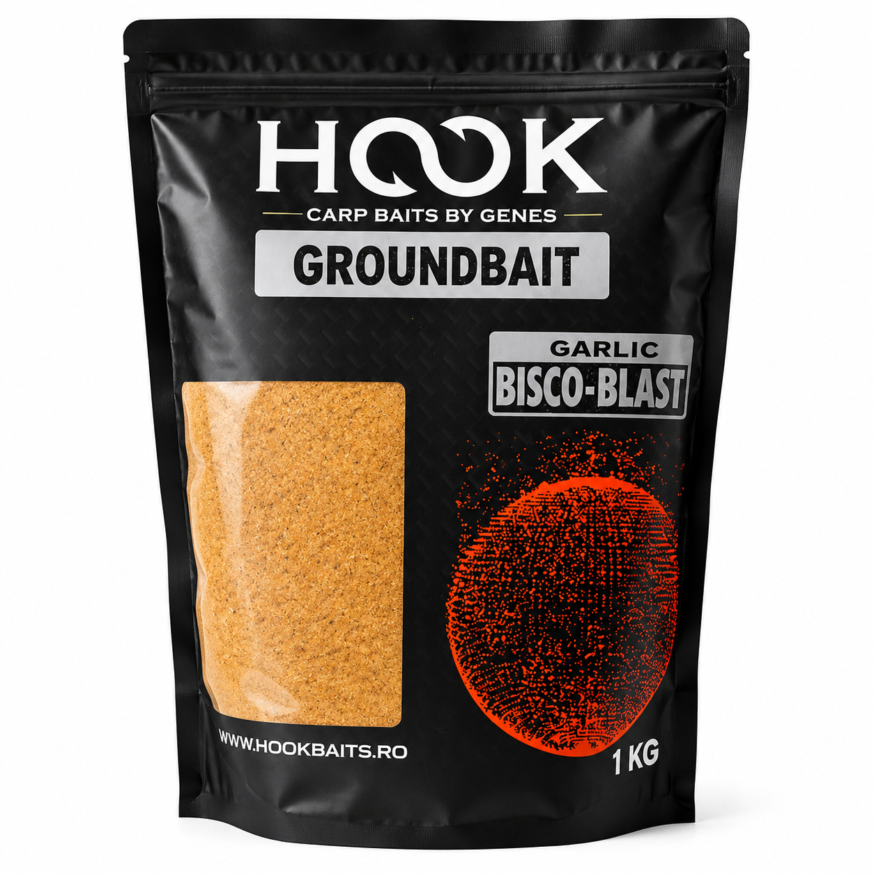 GROUNDBAIT BISCO-BLAST 1KG GARLIC