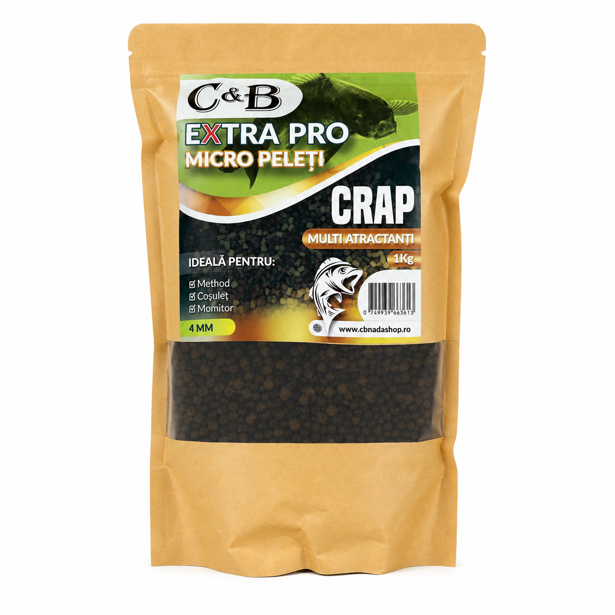 MICROPELETI EXTRA PRO MULTICOLOR 4MM 1 KG
