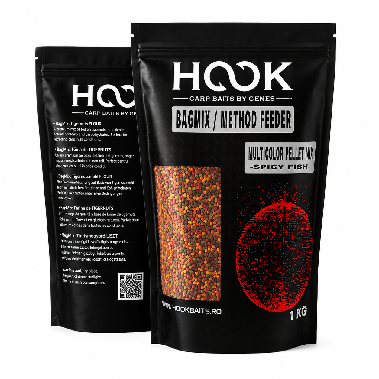 MULTICOLOR PELLET MIX - SPICY FISH 2MM 1KG