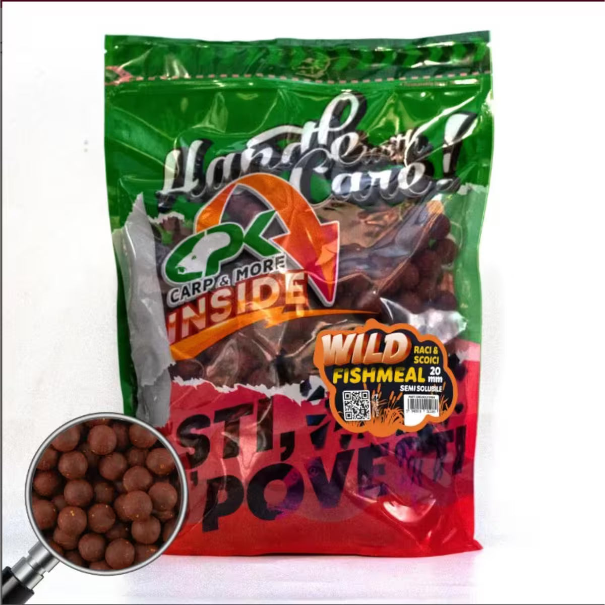 BOILIES WILD CARP RACI & SCOICI 20MM 3KG SEMISOLUBIL