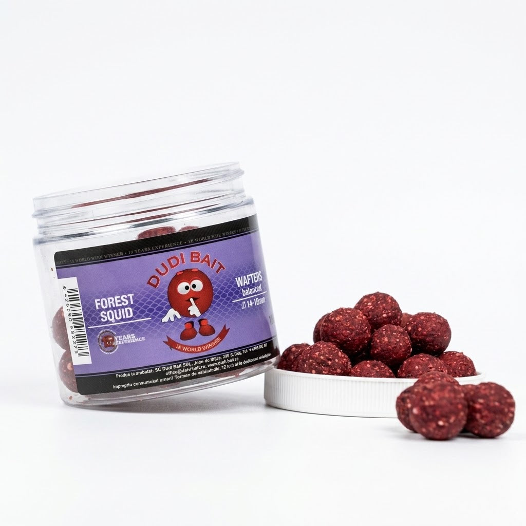 Hook Boilies "Forest Squid" Wafters 14+16 mm 100 g