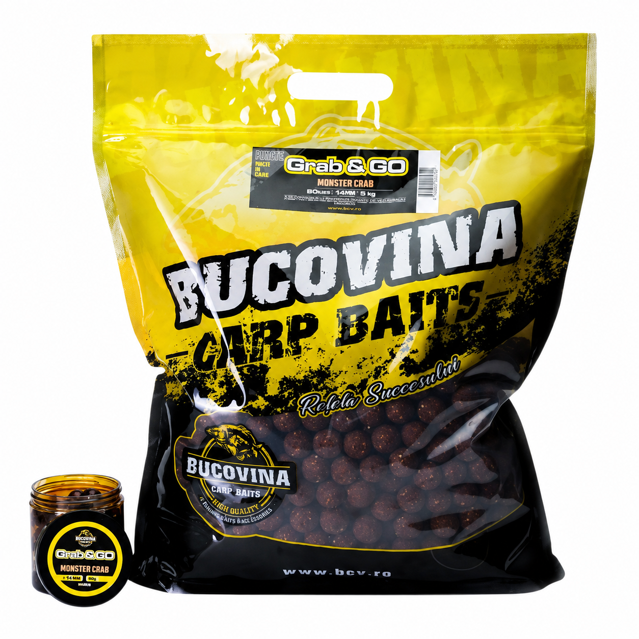Bucovina Grab & GO Pack Monster Crab Hard 5kg – 20mm