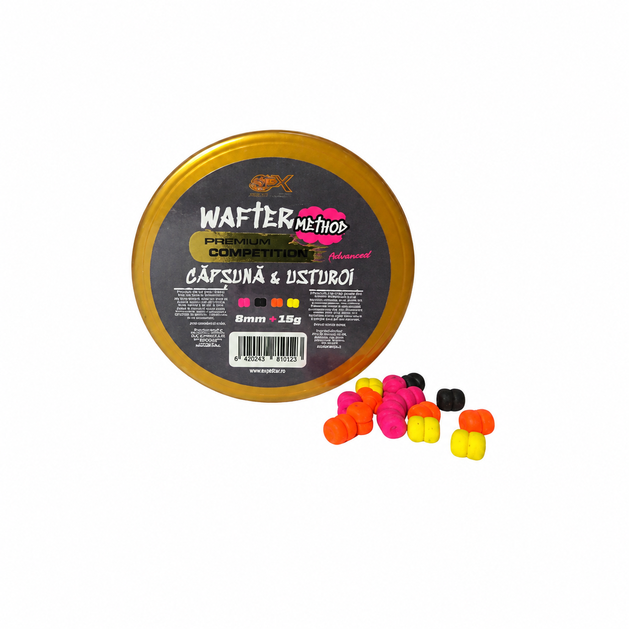 WAFTER COMPETITION MINI METHOD CAPSUNA & USTUROI 5MM 15G (MULTICOLOR)