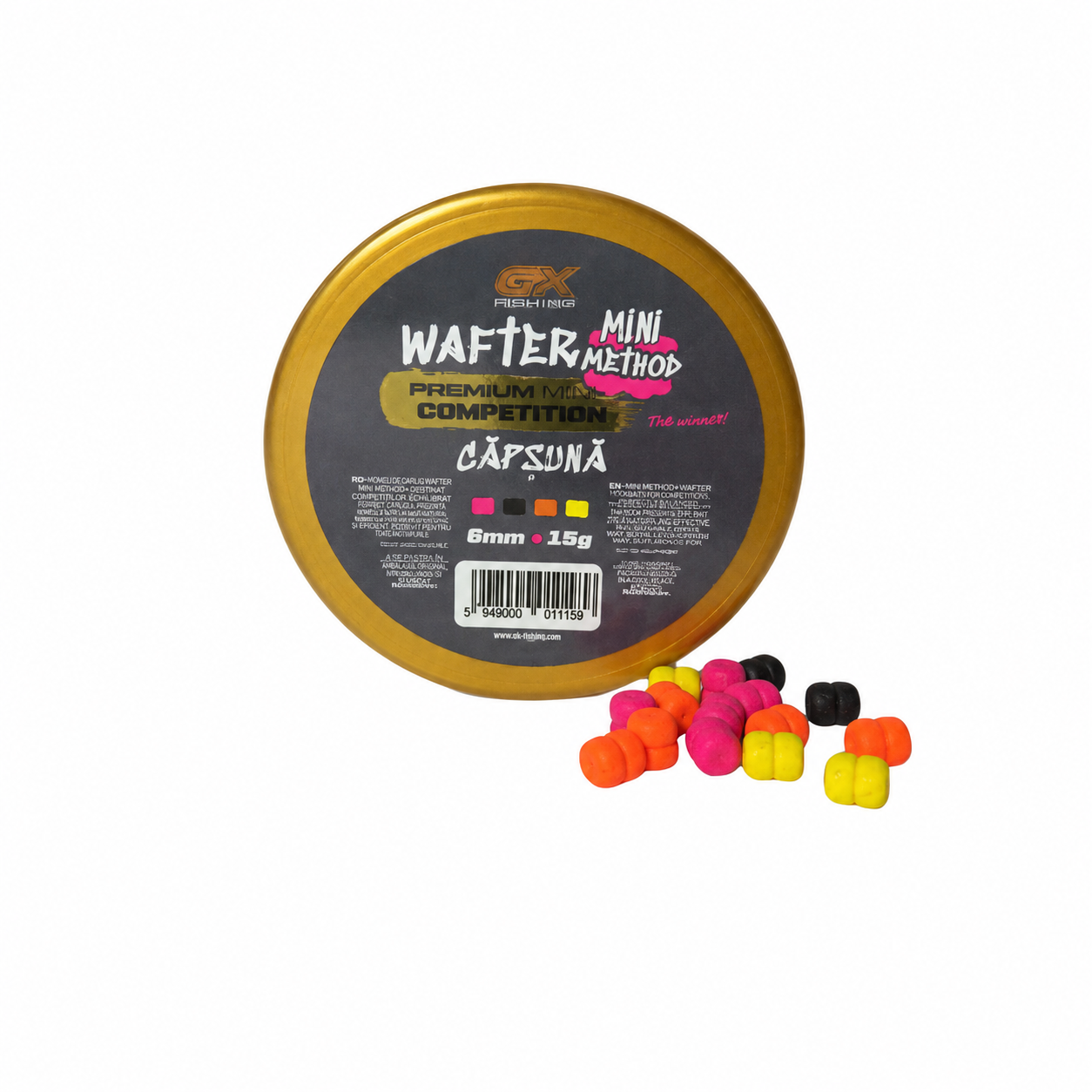 WAFTER COMPETITION MINI METHOD CAPSUNA 5MM 15G (MULTICOLOR)