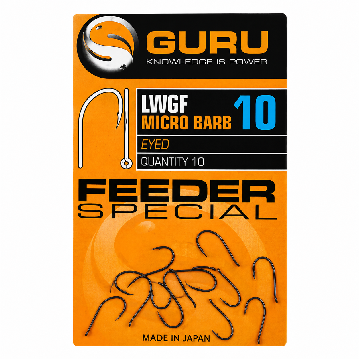 LWG FEEDER SPECIAL 10 (BARBED/EYED)