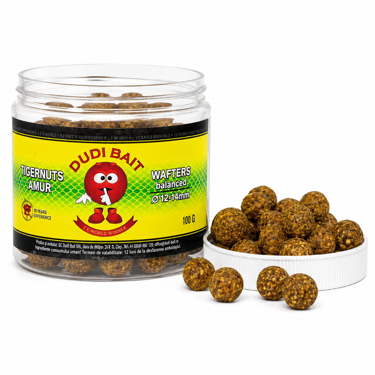 BOILIES CARLIG "TIGERNUTS- AMUR" WAFTERS 12+14 MM