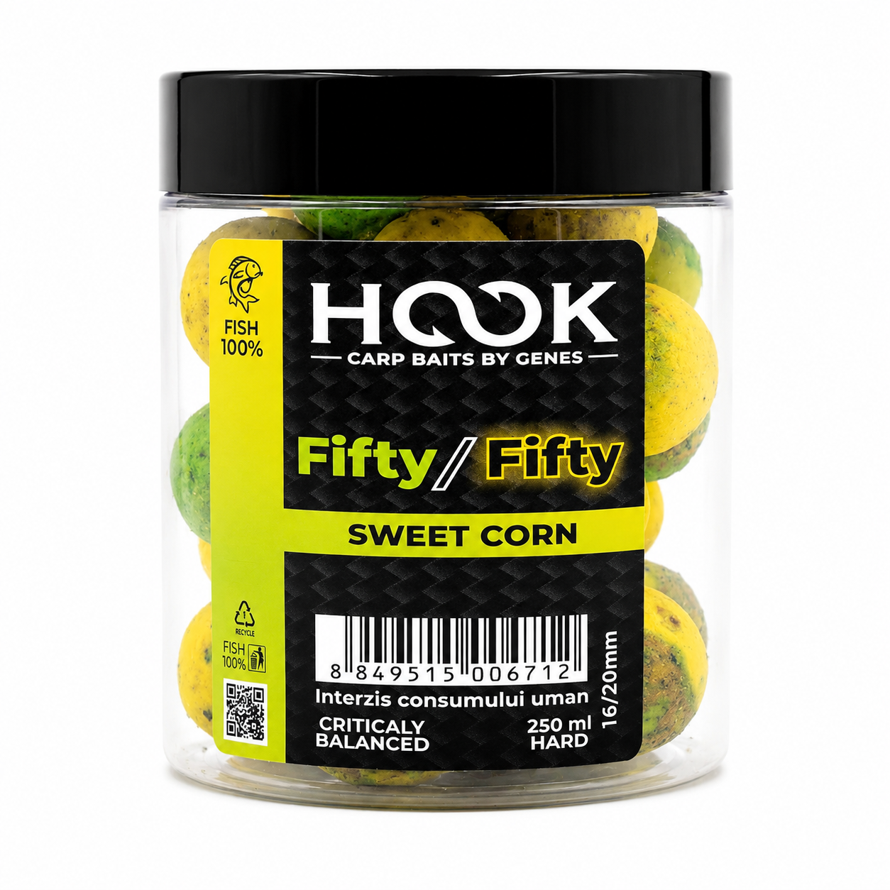 BOILIES CRITIC ECHILIBRAT FIFTY-FIFTY WASABI & BANANA 16/20MM