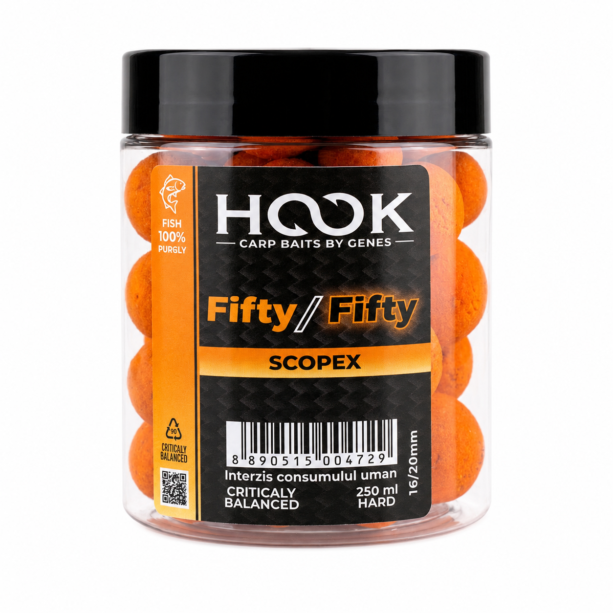 BOILIES CRITIC ECHILIBRAT FIFTY-FIFTY SCOPEX 16/20MM
