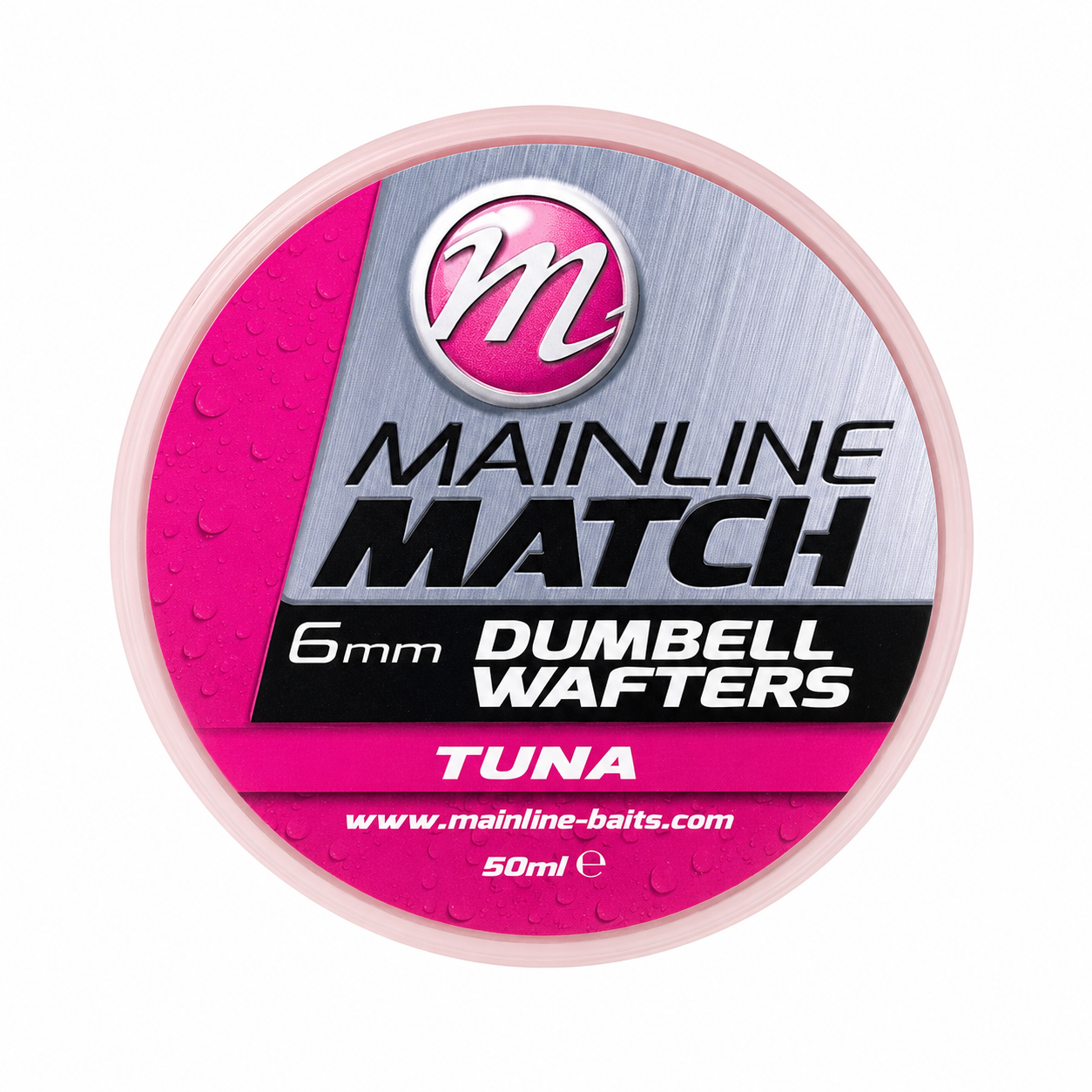 Match Dumbbell Wafters 6mm - Pink - Tuna