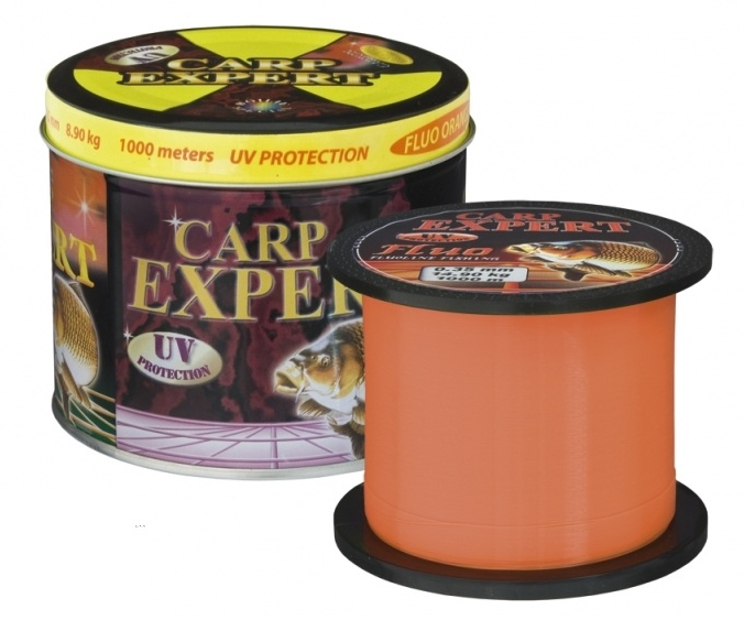 FIR CARP EXPERT UV FLUO-ORANGE 0.35MM 14.90KG