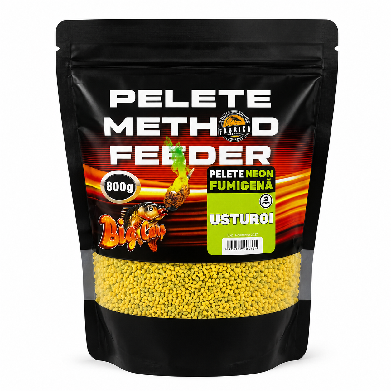 Fluo Pellets 2 mm Garlic