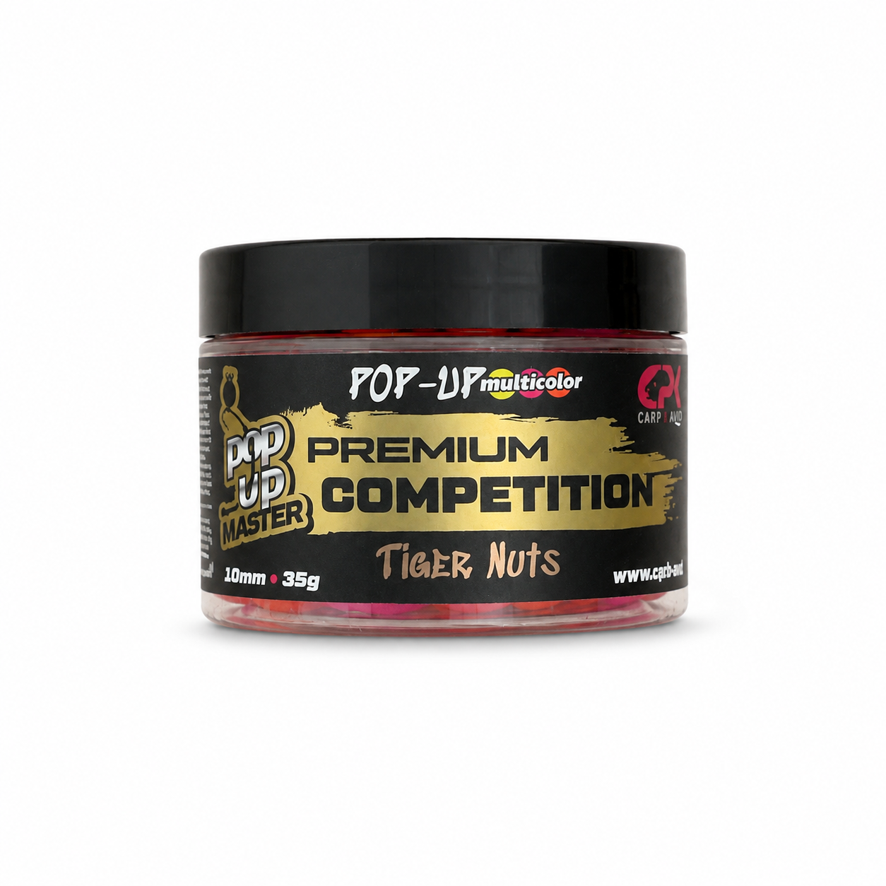 POP UP PREMIUM COMPETITION TIGER NUTS 10MM 35G MULTICOLOR