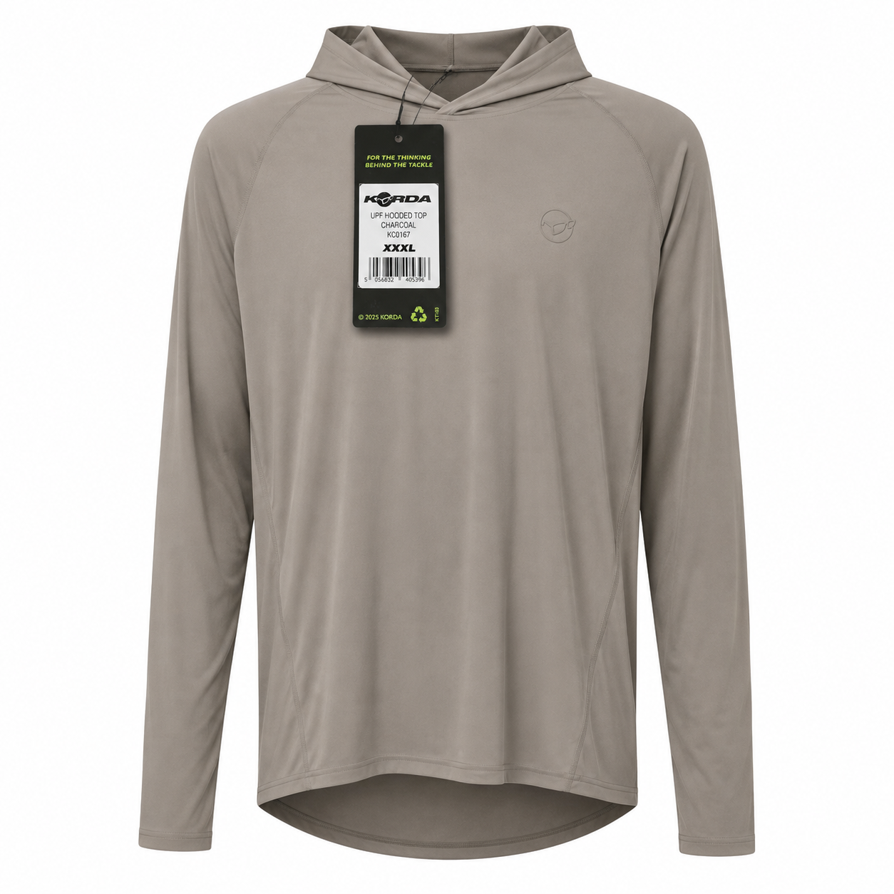 UPF HOODED TOP | CHARCOAL XXXL