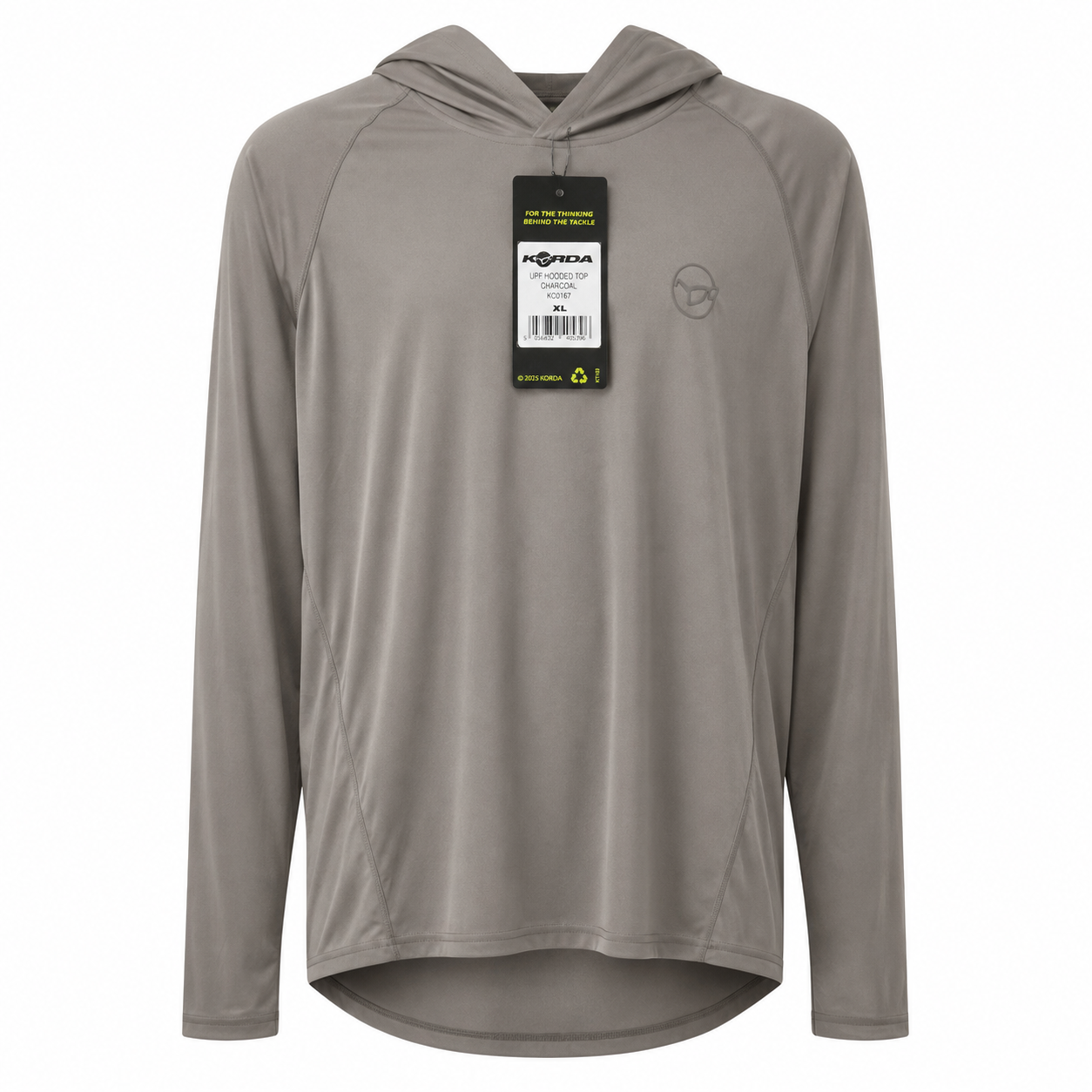 UPF HOODED TOP | CHARCOAL XL