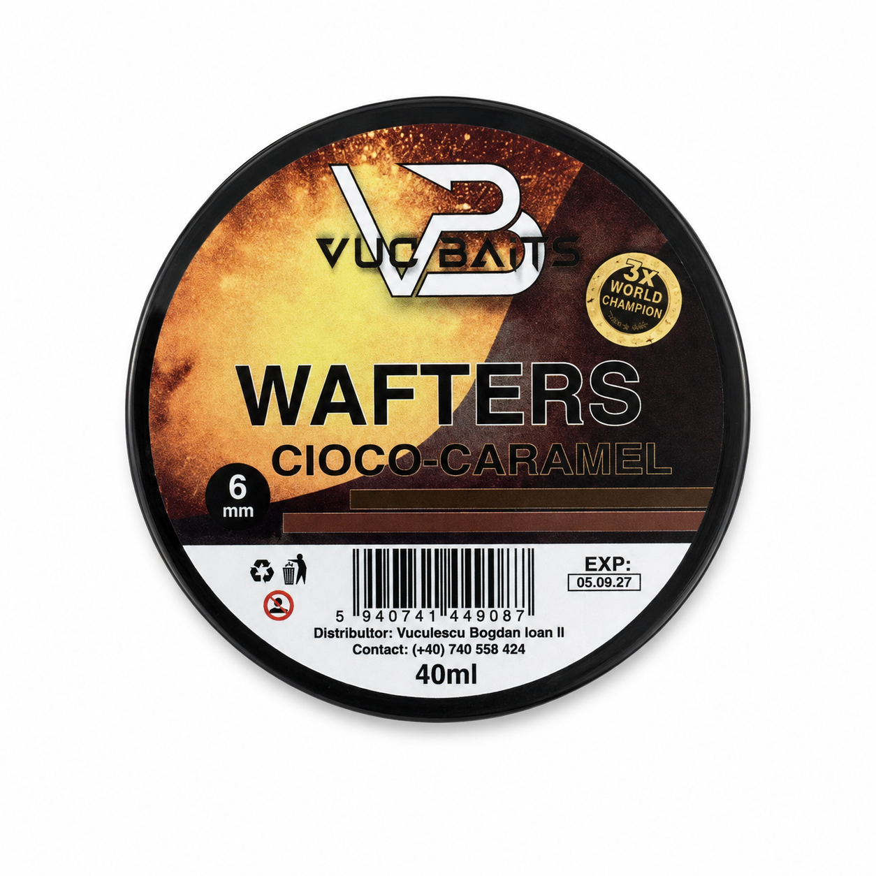 WAFTERS MIX MARO 6MM (CIOCOLATA-CARAMEL)