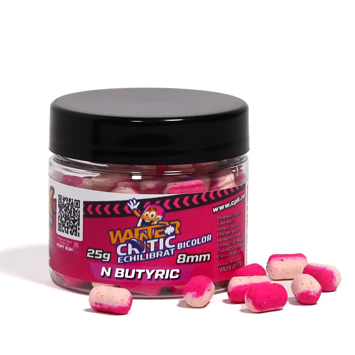 CRITIC ECHILIBRAT BICOLOR N BUTYRIC 8MM 25G (ALB-MAGENTA)