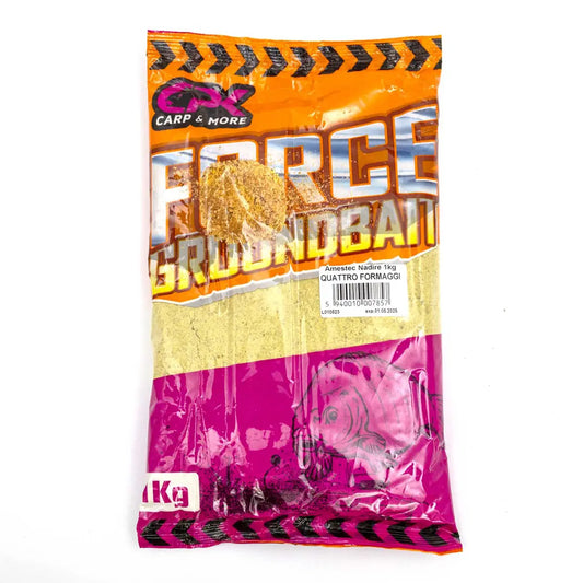 FORCE GROUNDBAIT QUATTRO FORMAGGI (MREANA, SCOBAR) 1KG