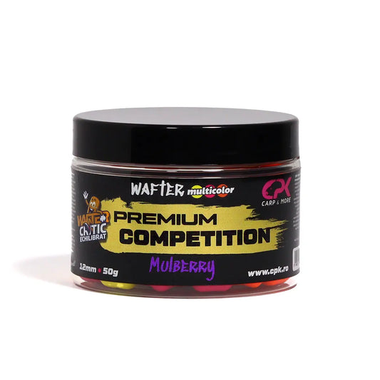 WAFTER PREMIUM COMPETITION MULBERRY 12MM 40G MULTICOLOR
