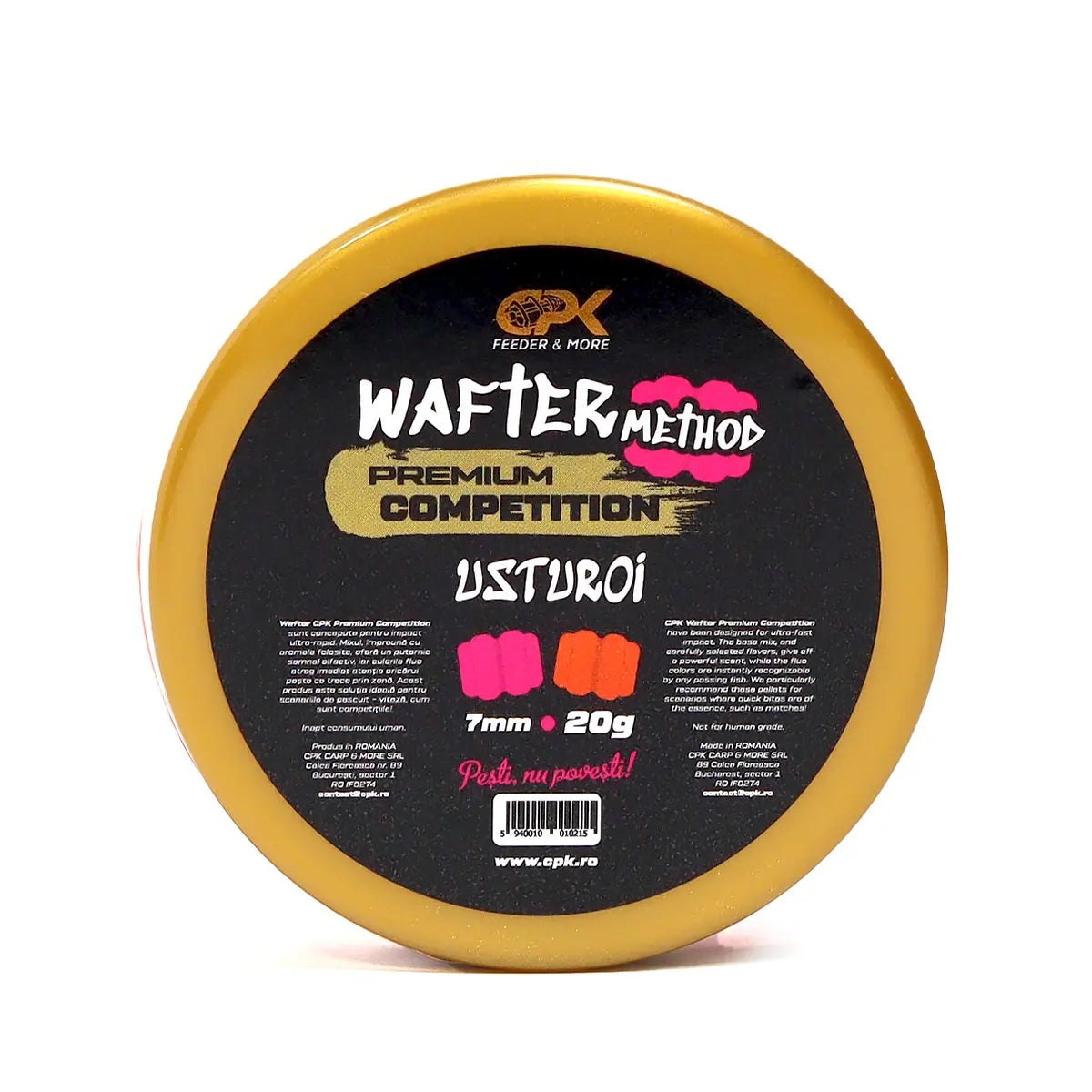 WAFTER COMPETITION METHOD USTUROI 7MM 20G (MAGENTA & PORTOCALIU)