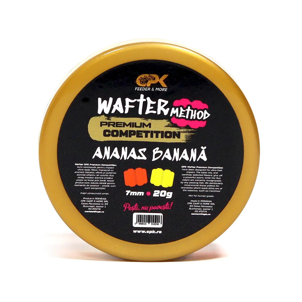 WAFTER COMPETITION METHOD PINEAPPLE BANANA 7mm 20g