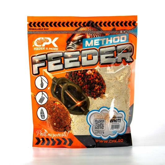 GROUNDBAIT METHOD FEEDER WHITE 900G