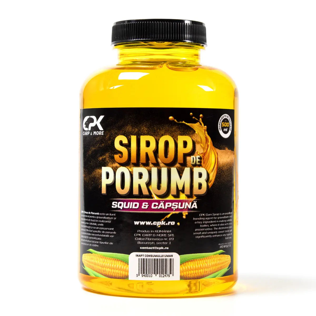 SIROP DE PORUMB SQUID & CAPSUNA 500ML