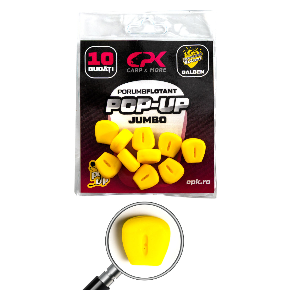 PORUMB FLOTANT JUMBO GALBEN 10 BUC