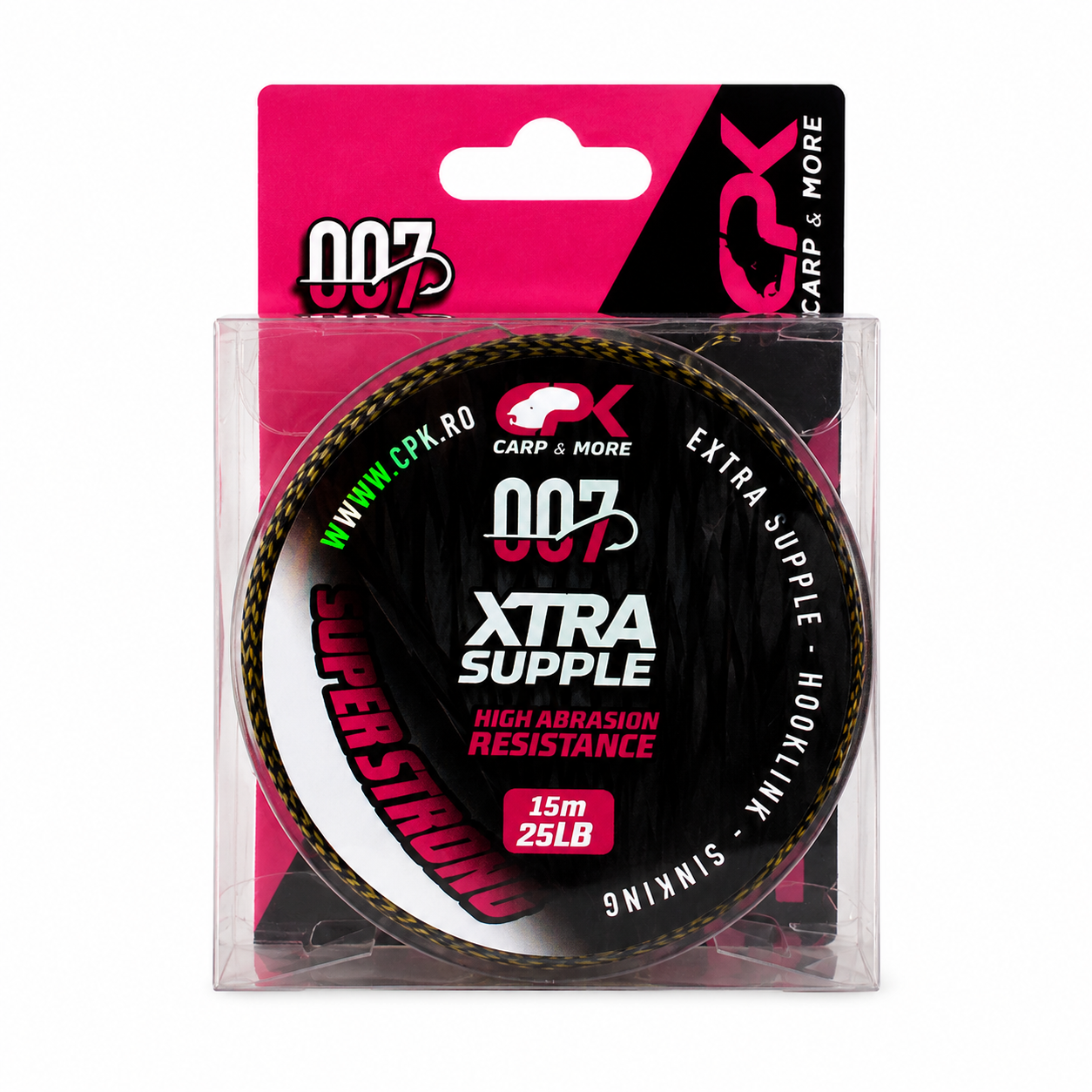 XTRA SUPPLE HOOKLINK BROWN 25LB / 15M