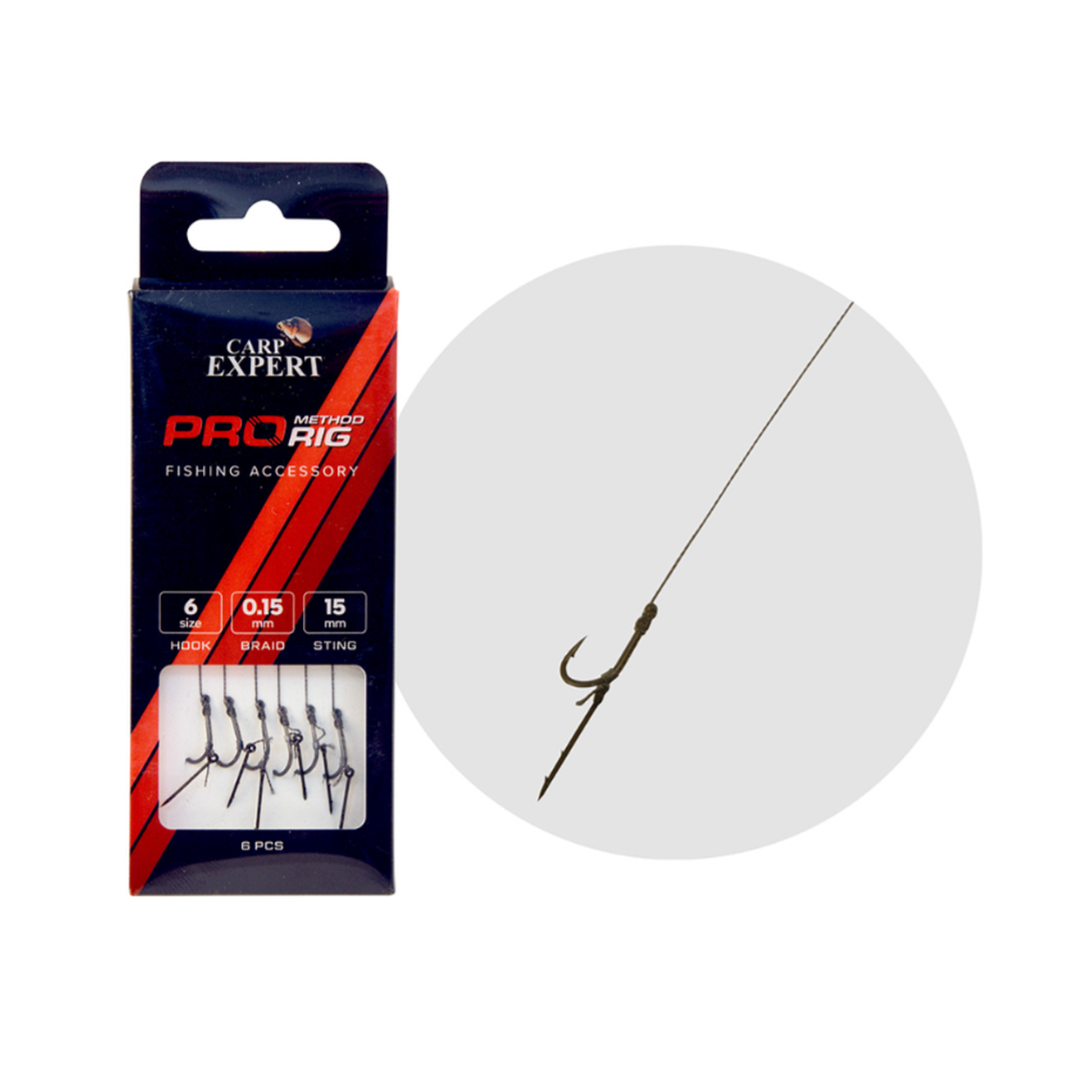 CARP EXPERT PRO METHOD FEEDER HAIR 10MM