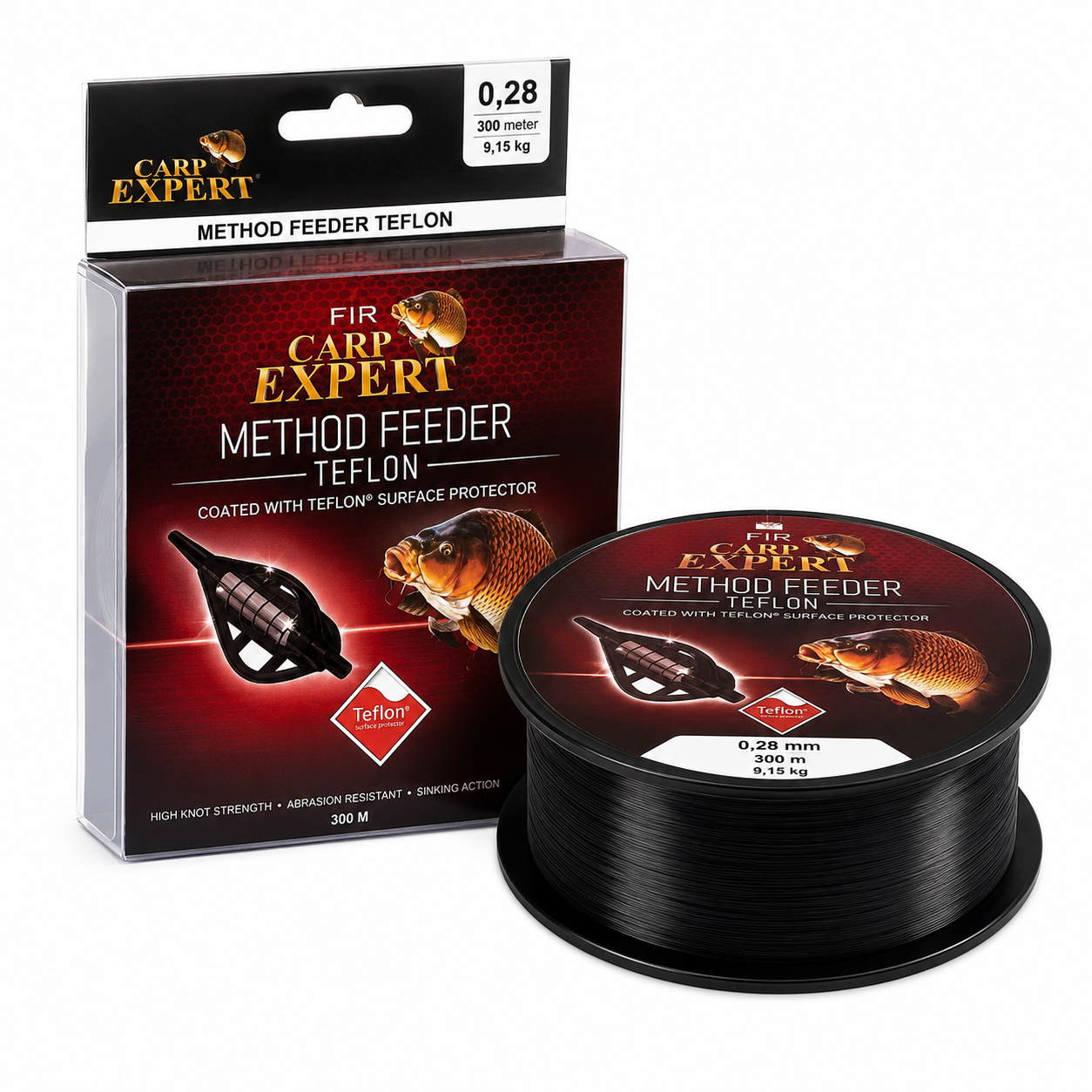 FIR CARP EXPERT METHOD FEEDER TEFLON 0.28MM