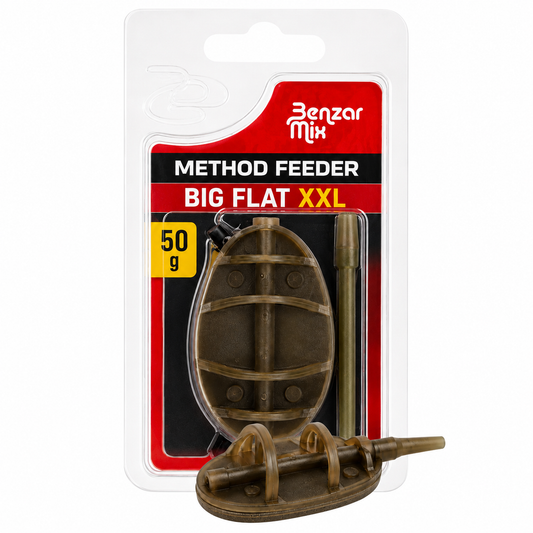 BENZAR MIX METHOD FEEDER BIG FLAT XXL 50G