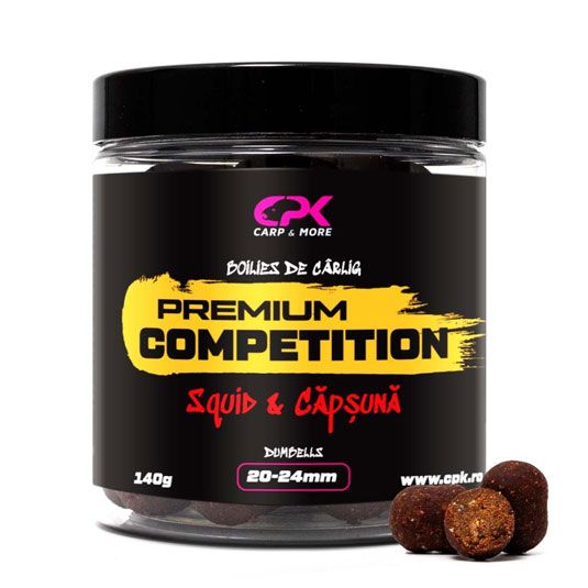 BOILIES CARLIG OS COMPETITION SQUID & CAPSUNA 20 & 24 MM 140G DUMBELL