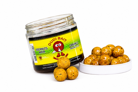 BOILIES CARLIG "TIGERNUTS - AMUR" CARAMELE TARI 24 MM