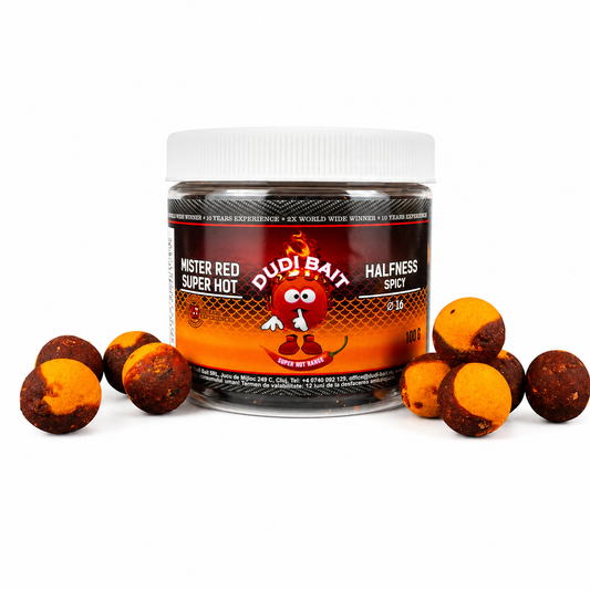 BOILIES CARLIG "MISTER RED SUPER HOT" HALFNESS SPICY 20 MM