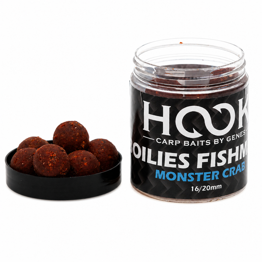 BOILIES DE CARLIG HARD FISHMEAL 16/20 MM 250 ML MONSTER CRAB