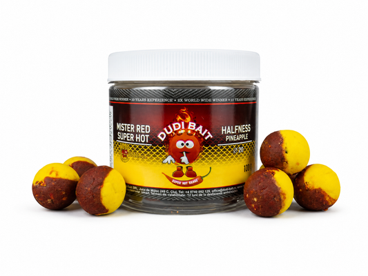 BOILIES CARLIG "MISTER RED SUPER HOT" HALFNESS PINNEAPLE 14
