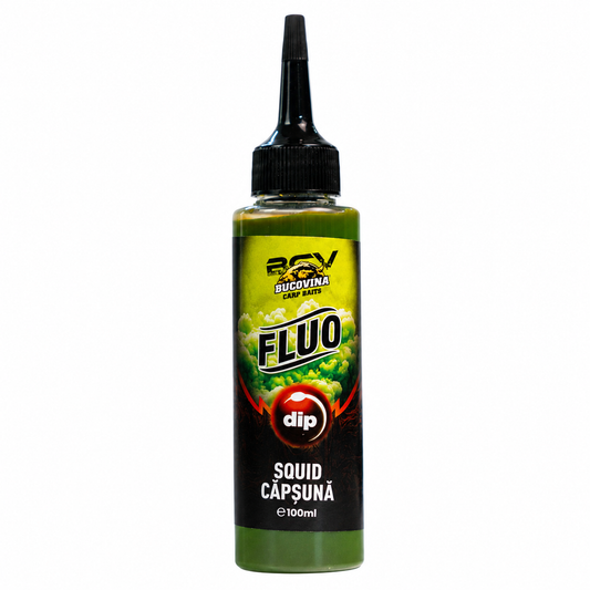 Bucovina Fluo Dip Squid Strawberry 100ml