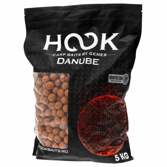 BF Hook Boilies Semi-Soluble 20 mm, 5 kg – Monster Crab