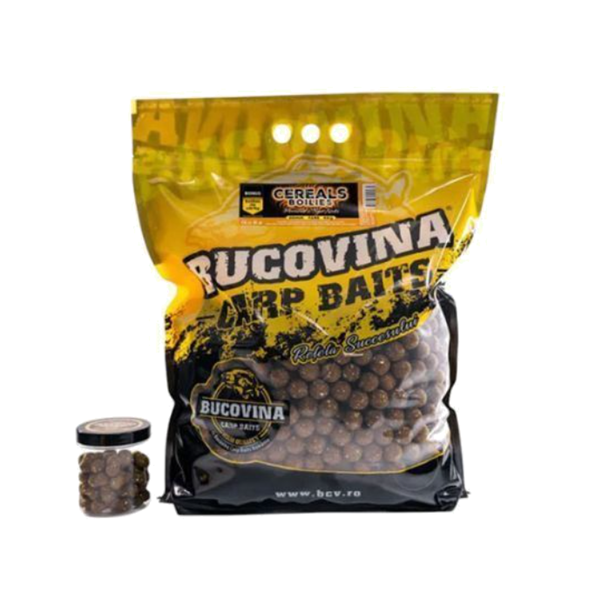 CEREALS BOILIES - PORUMB & TIGER NUTS TARE - 5KG - 20MM