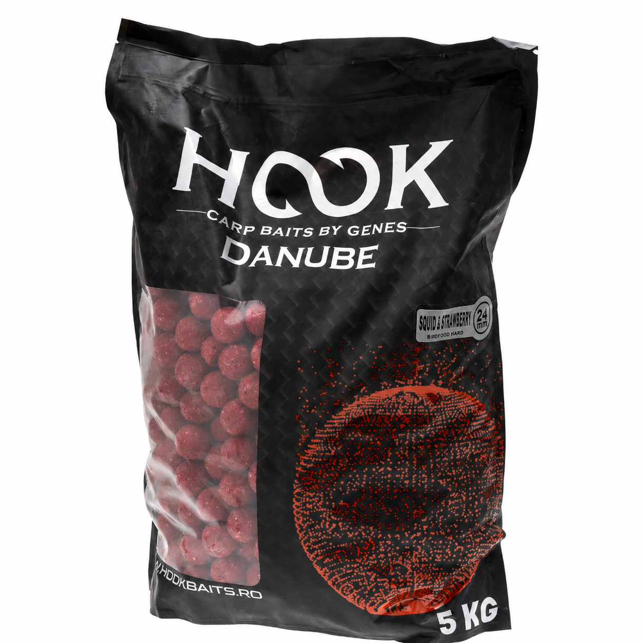 BOILIES BF HARD SQUID & STRAWBERRY 24MM 5KG