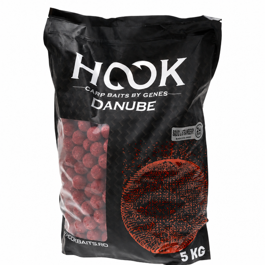 Hook Boilies BF Hard 24mm, 5kg – Squid & Strawberry