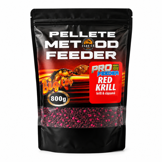 PELETE METHOD FEDEER RED KRILL