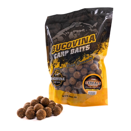 CEREALS BOILIES - PORUMB & TIGER NUTS TARE - 800G - 20MM