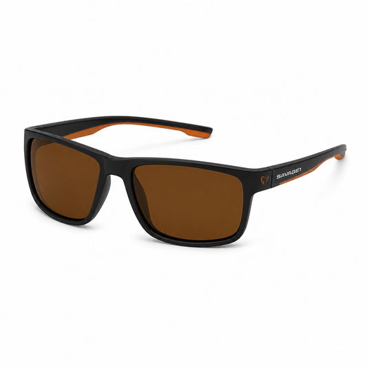SAVAGE1 POLARIZED SUNGLASSES BROWN