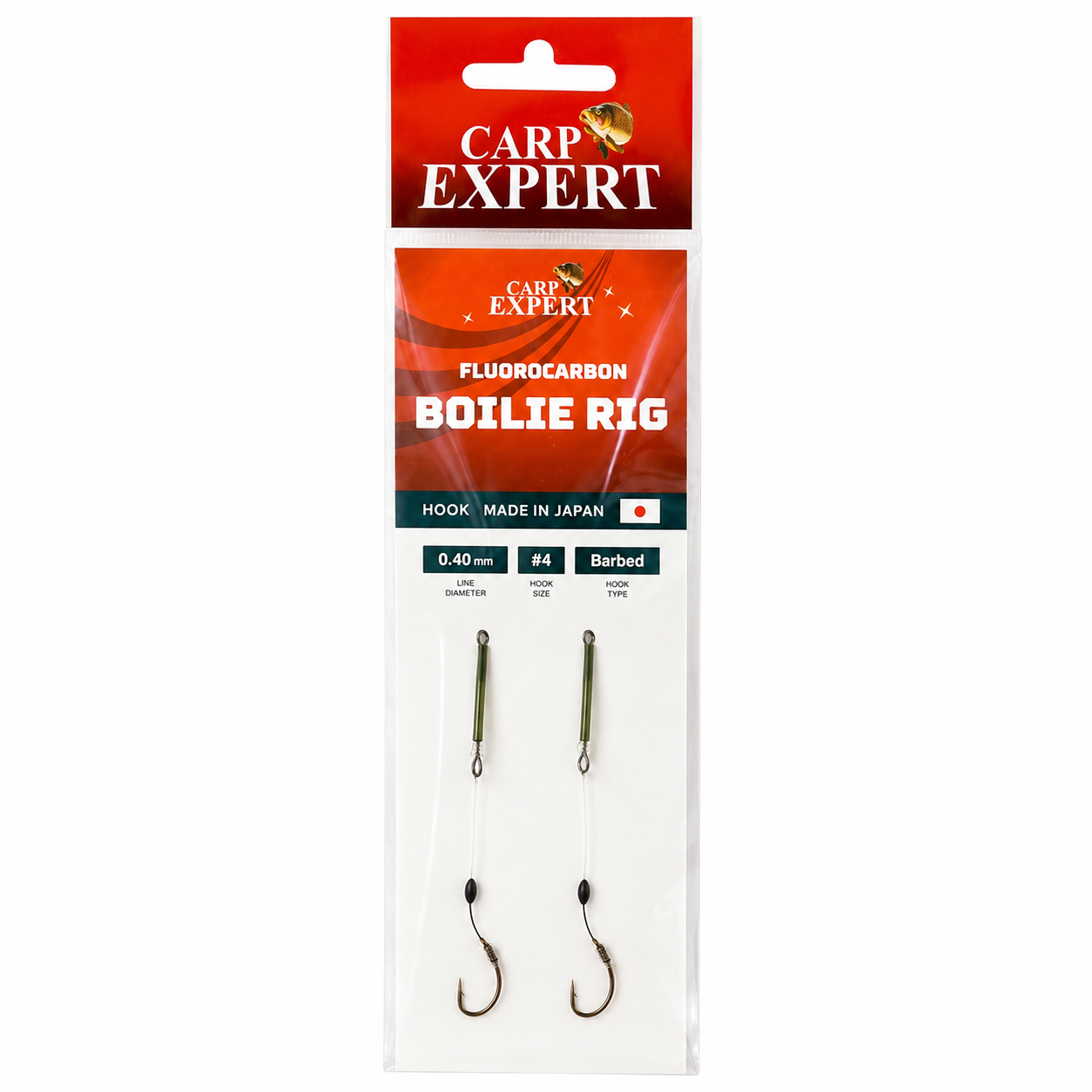 CARP EXPERT FLUOROCARBON BOILIE RIG