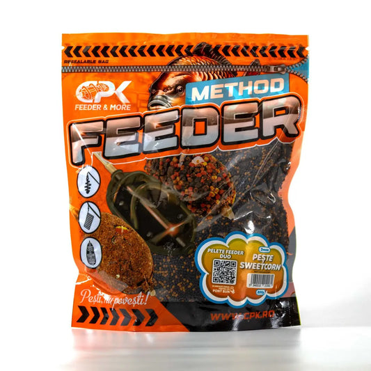 PELETE FEEDER DUO PESTE & SWEETCORN 2MM 800G