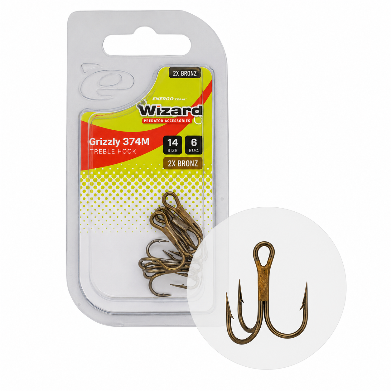 ANCORE WIZARD GRIZZLY 374M-14 2X BRONZ 6 BUC