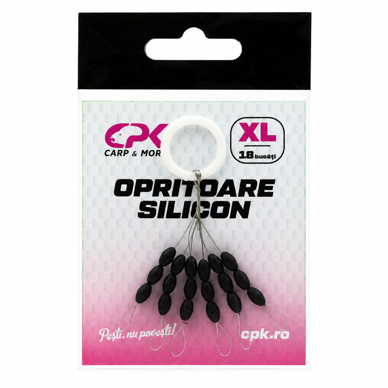 OPRITOR SILICON NEGRU 18 BUC XL